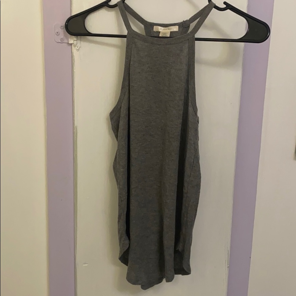 Grey halter top